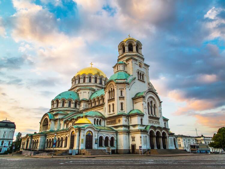 Eglise ville Sofia Bulgarie