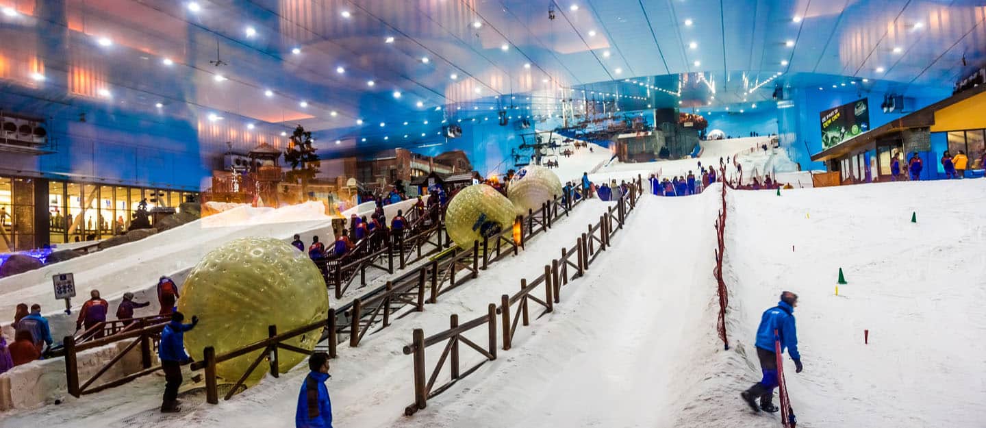 faire du ski à Dubai