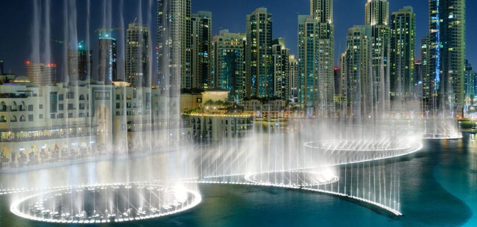 fontaine Dubai Mall
