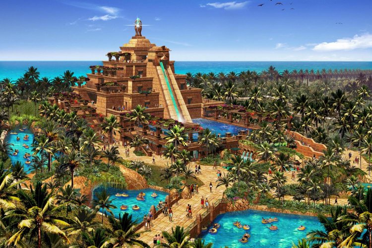 parc aquatique Aquaventure Dubai