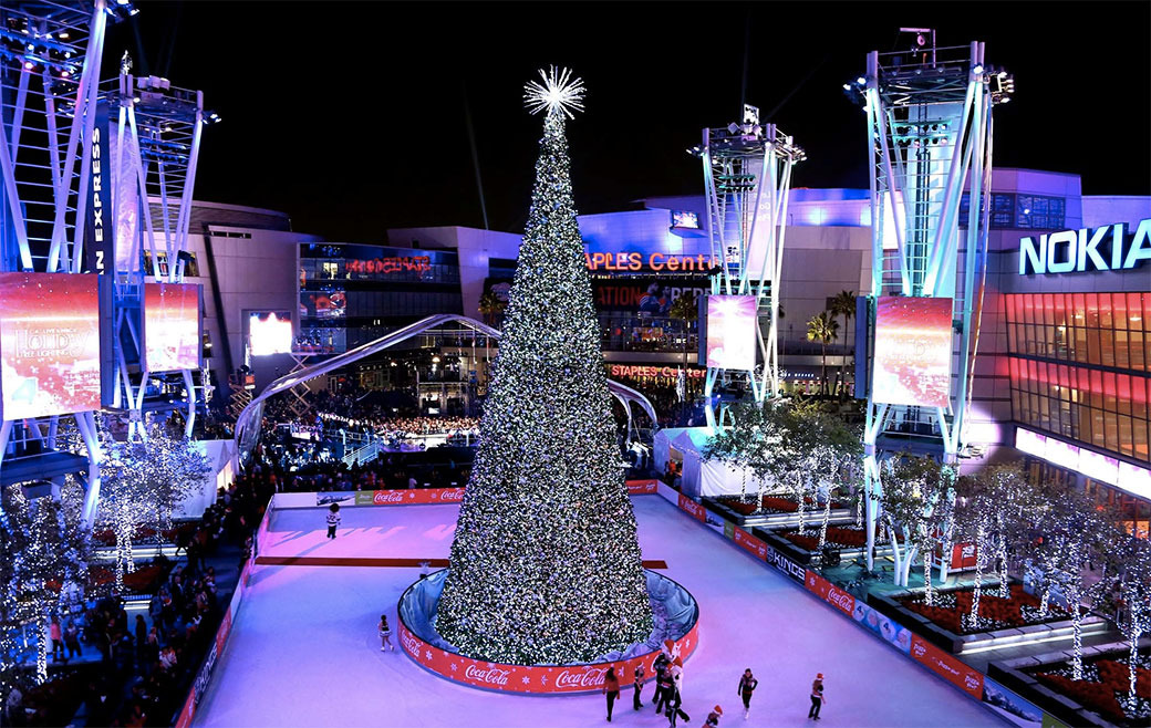 patinoire staples center à los angeles