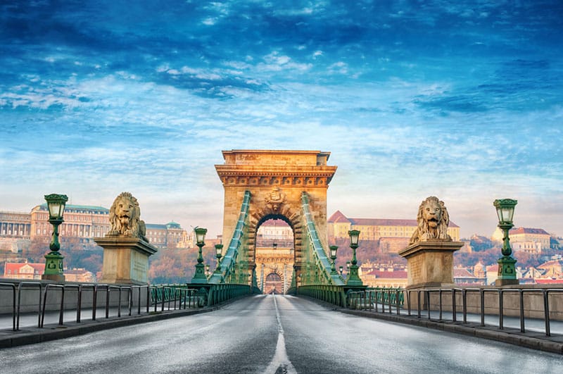 Le pont des chaines à Budapest