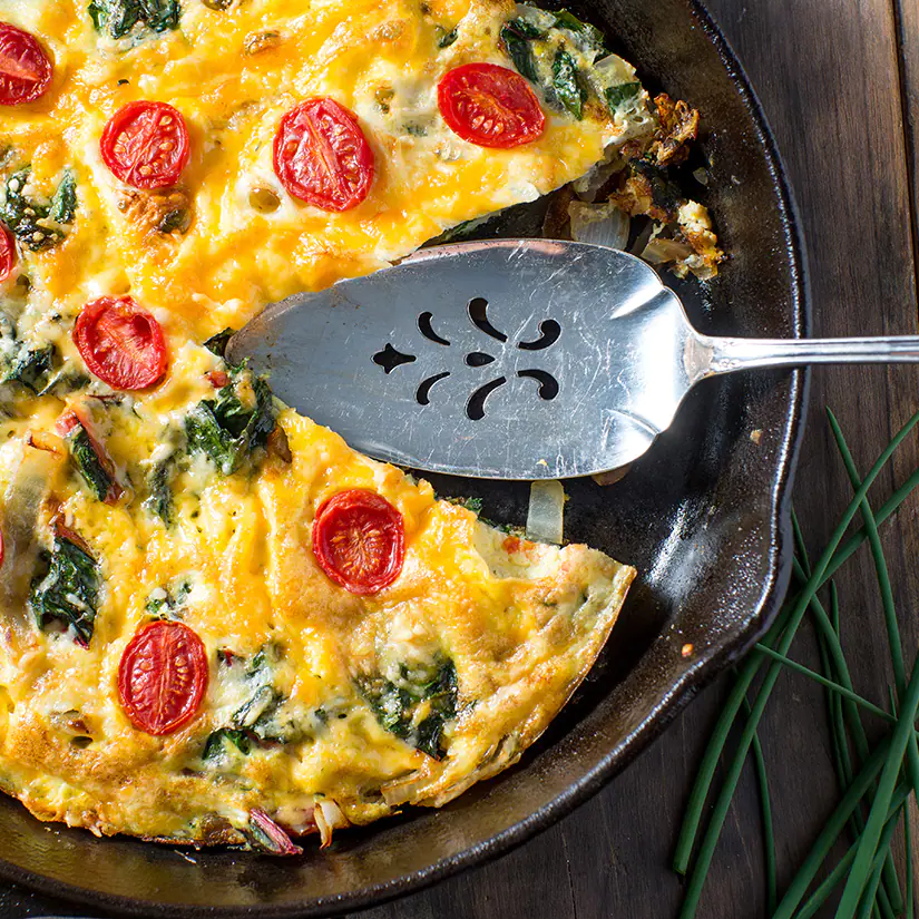 recette frittata oeuf fromage