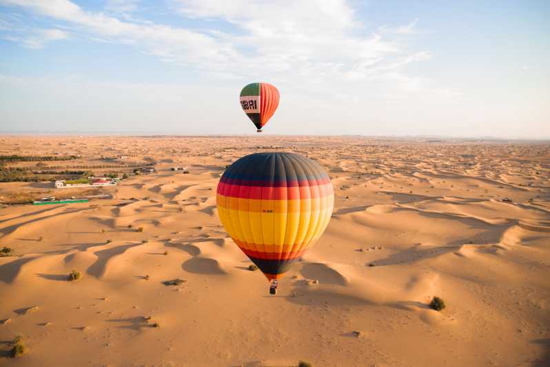 vol en montgolfière désert à Dubai