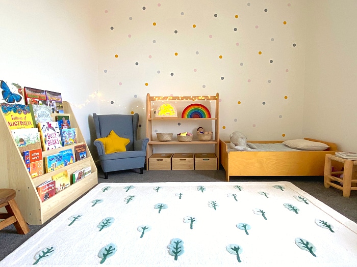 aménagement chambre Montessori