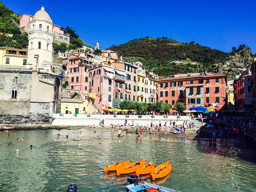 plage Vernazza cinque terre