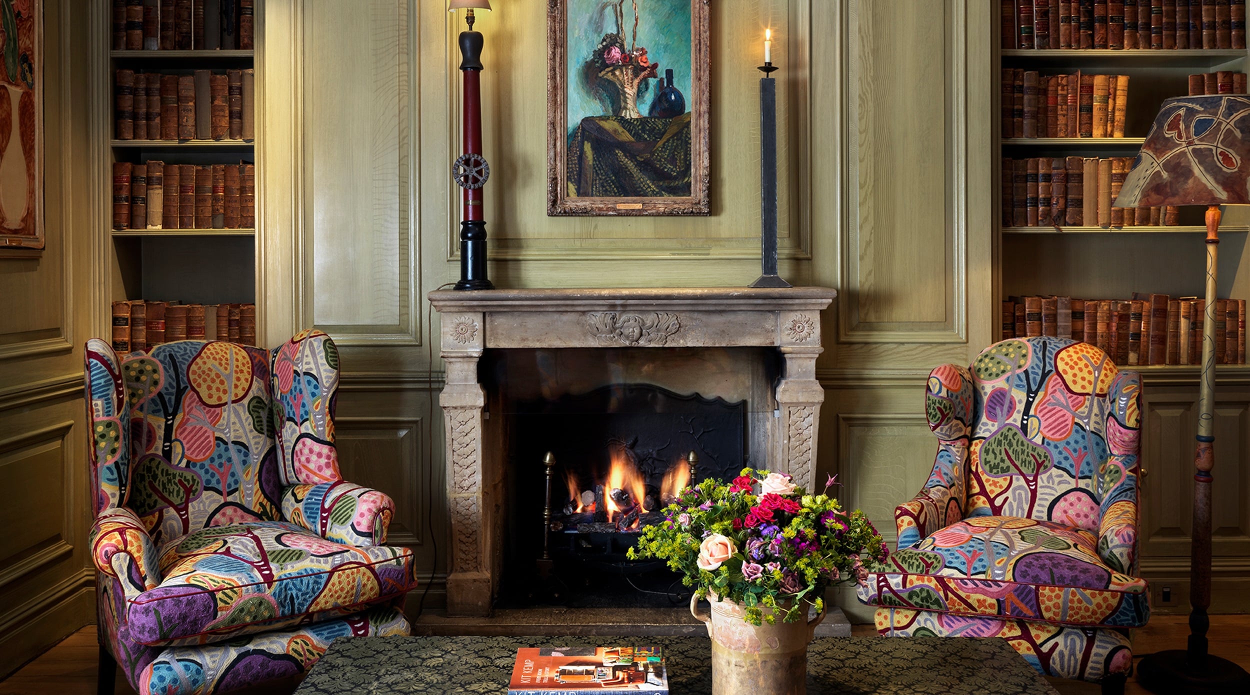 Style Bloomsbury en décoration avec couleurs et motifs artistiques