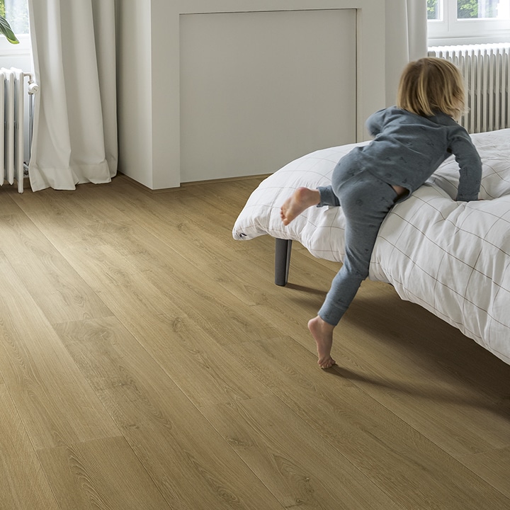 parquet stratifié pour chambre d'enfant