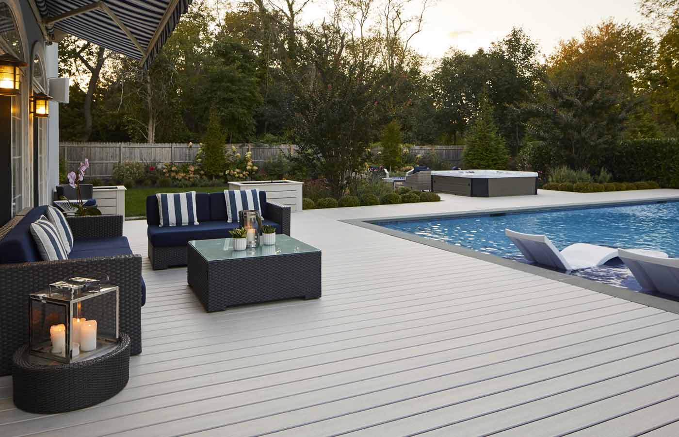 terrasse en composite design