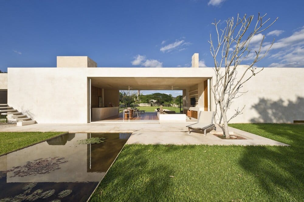 Maison d’architecte avec finition en chukum