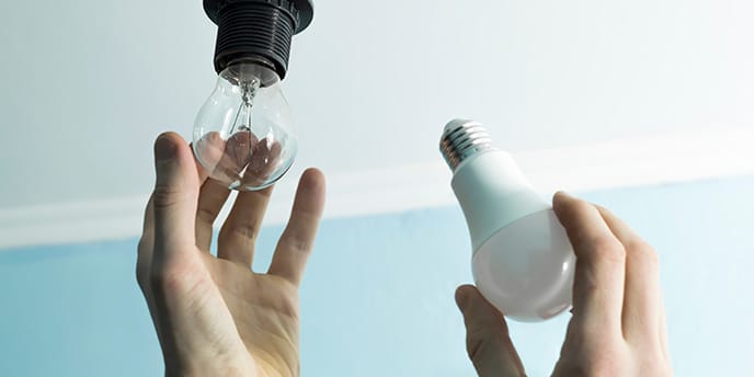 remplacer ampoules par des LED