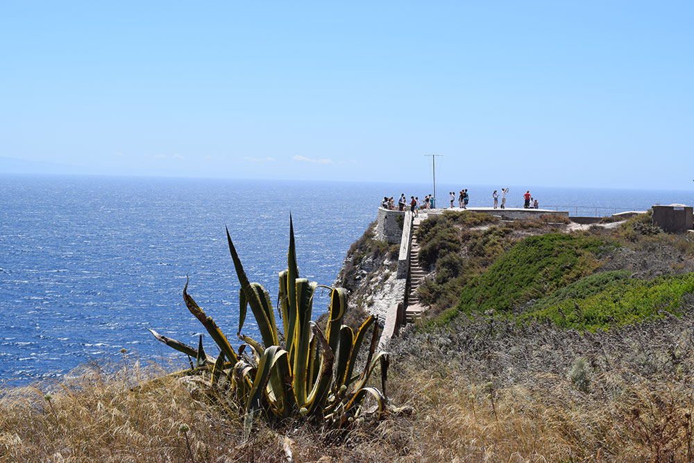 Bonifacio vue sur la mer